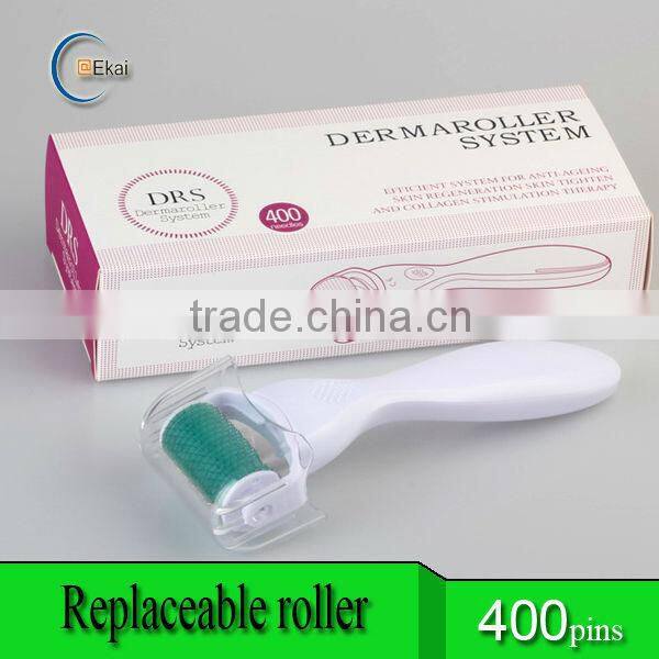 Derma rolling system for body with 400 gold micro needles