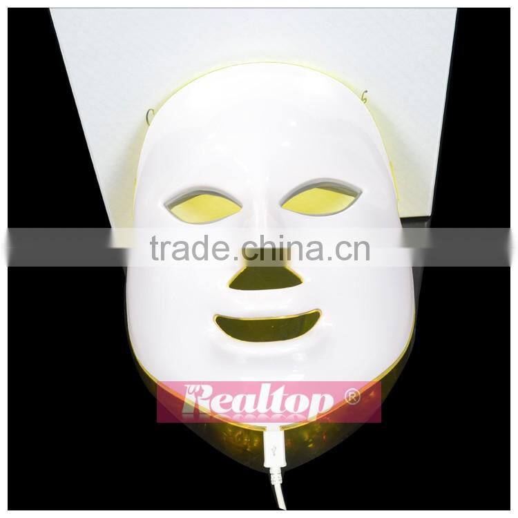 skin care mascara facial photodynamics pdt rejuvenation anti aging red yellow green blue led light therapy cosmetic facial mask
