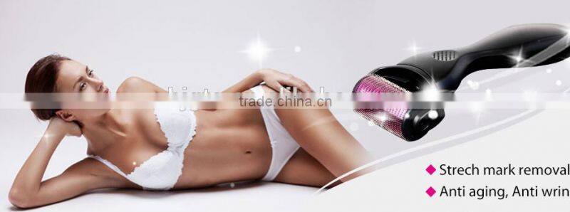 400 pin needle wrinkle removal beauty therapy skin derma roller