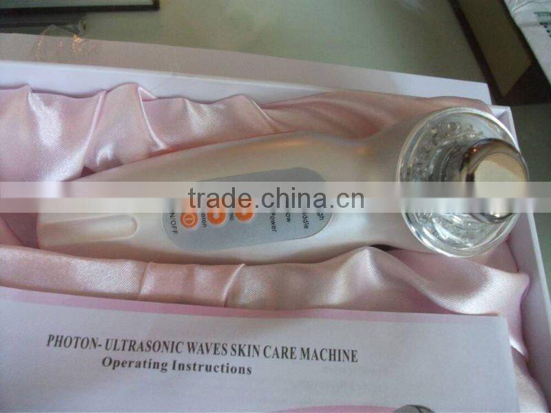 photon ultrasonic face massage machine