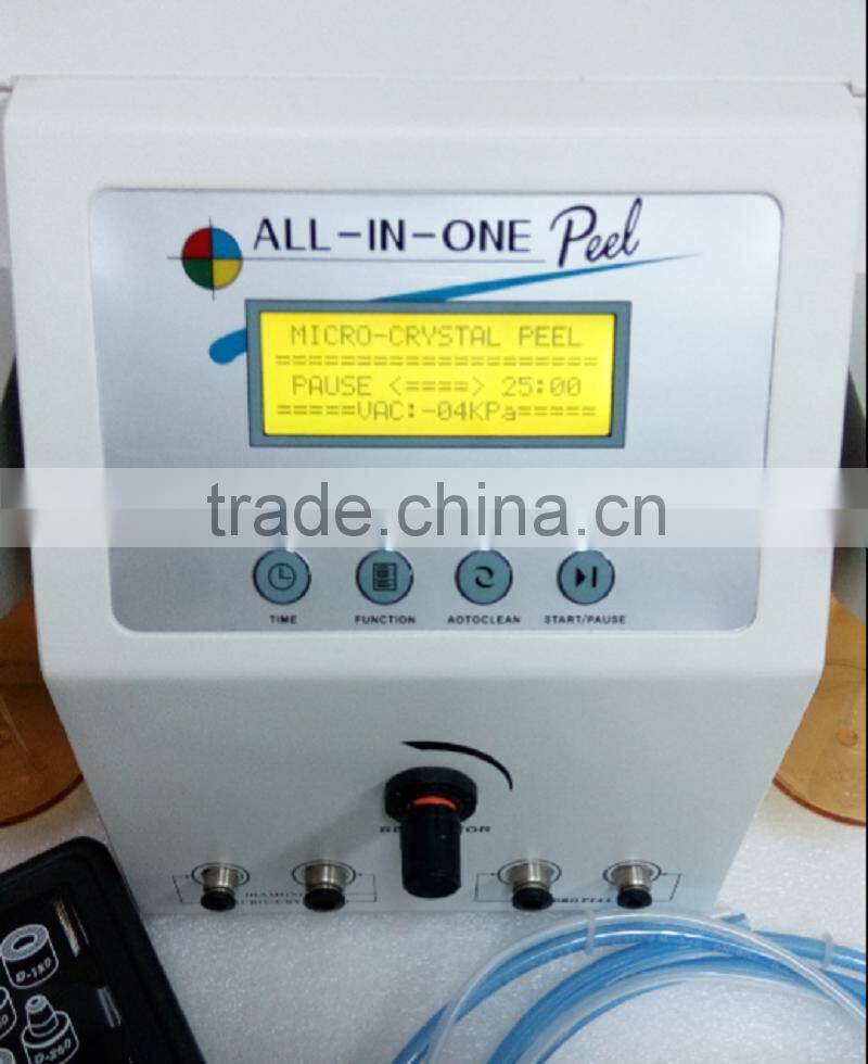 Crystal diamond water peel jet peel microdermabrasion microdermabrasion oxygen machine