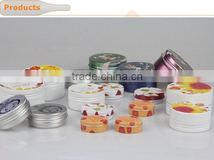 cosmetic packaging cream aluminum jar