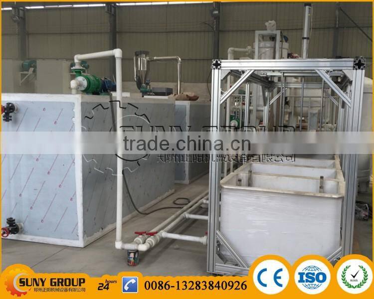 Electronic waste PCB gold refinning system/PCB surface gold recovery plant