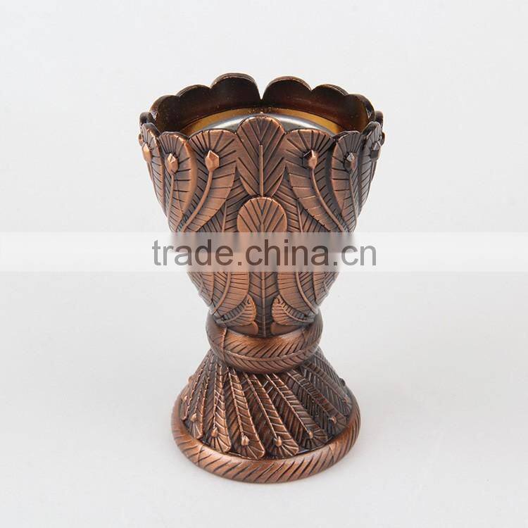 2016 NEW style metal resin arabic antique aroma incense burner