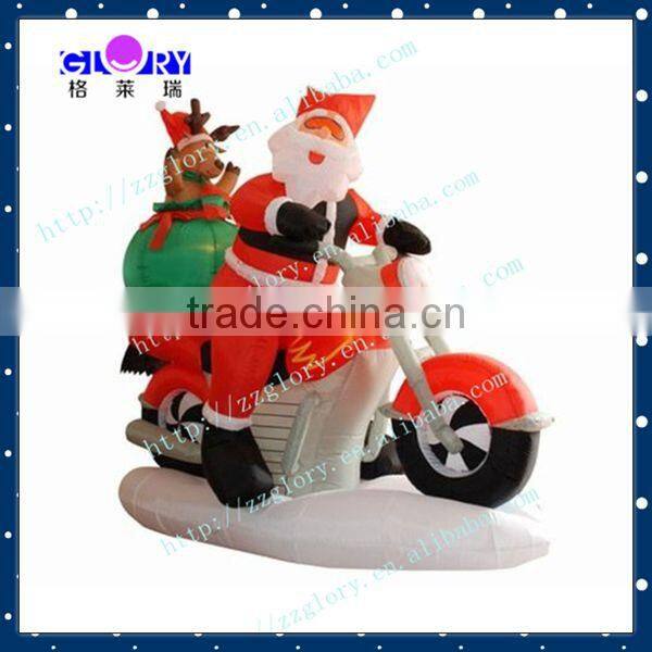 Hot Selling Cheap Large Christmas Inflatables Red House