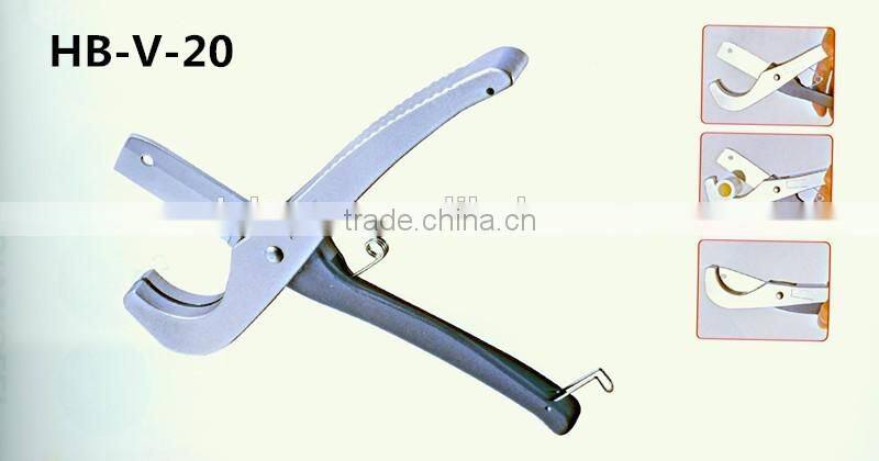 Portable gardening household building using cutting tools for PVC pipe cutter