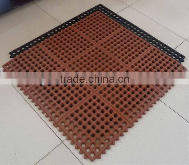 2013 NEW!!!!! Interlocking Anti-fatigue/Anti-silp Rubber Ring mat