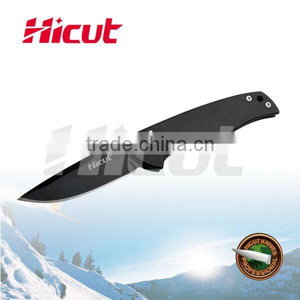 Black Coating Blade Liner Lock Folding Knife