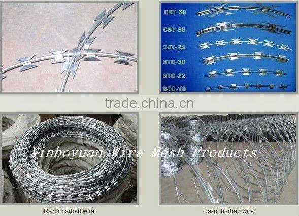 Anti corrosion fake razor wire
