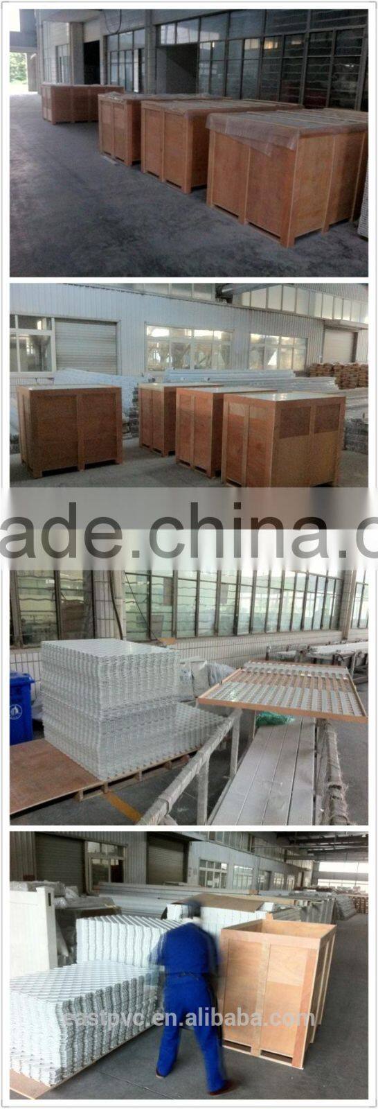 PVC Lattice Plastic Lattice Vinyl Lattice with wooden Box Packing