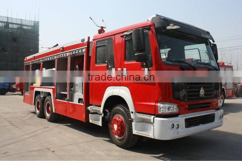 Heavy duty powerful Sino16CBM tanker fire truck