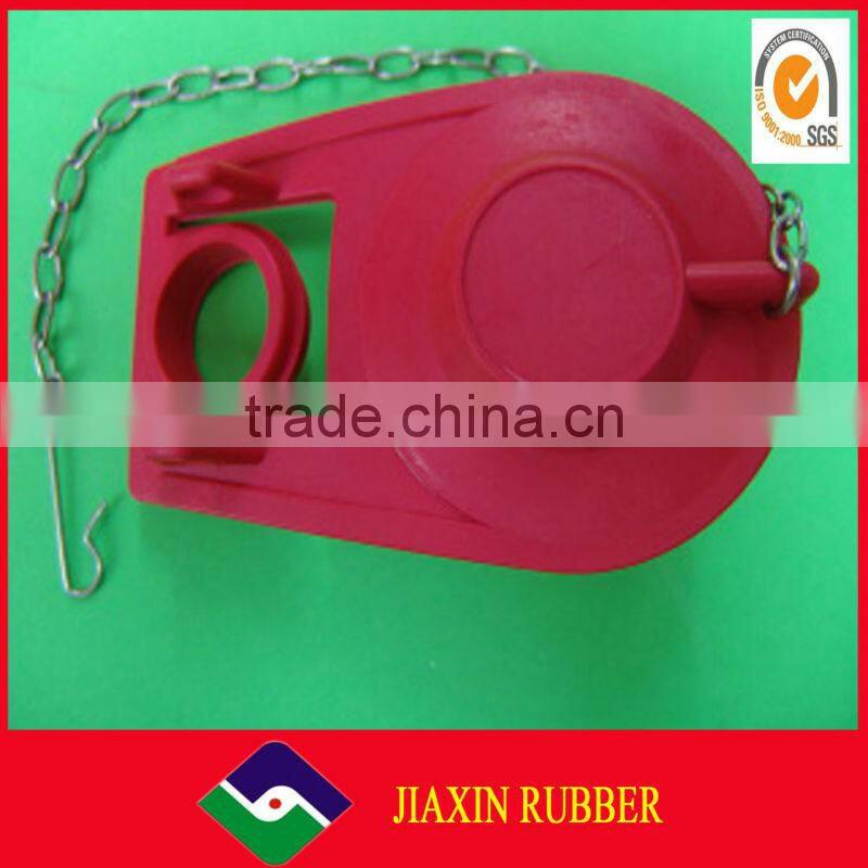 Rubber flapper flush valve With Adjustable Chain For toilet tank flush
