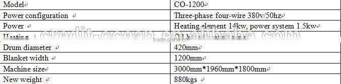 CO-1200 webbing hot transfer printing machine
