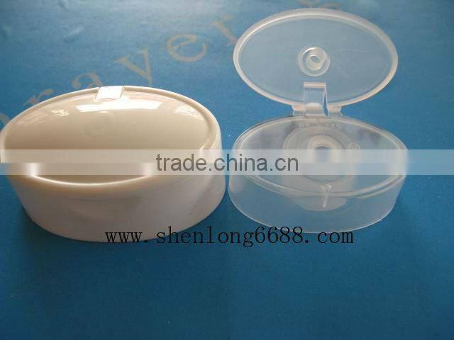 oval snap on plastic shampoo bottle cap for HDPE shampoo bottles