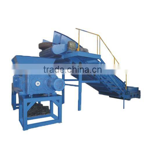 Strength Heavy duty double shaft tire shredder for tire