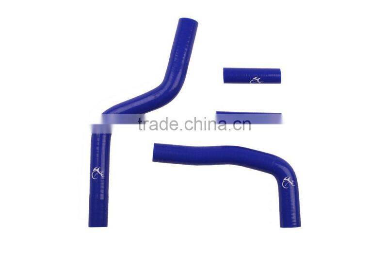 Blue Silicone Radiator Hose Kit FOR YAMAHA YZ125 2003-2008 04 05 06 07 W/Clamps