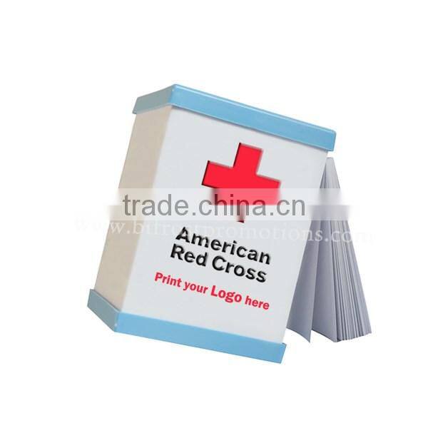 Promotional Gift with Memo 3D PVC Custom Pen Holder