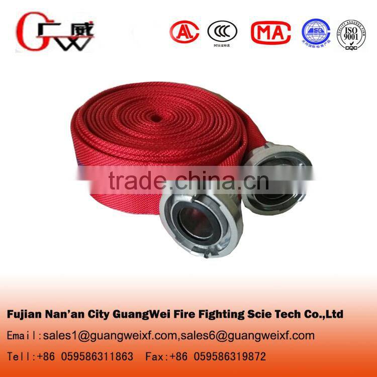 Chinese manufacturer of fire hose reel with fire hose nozzle