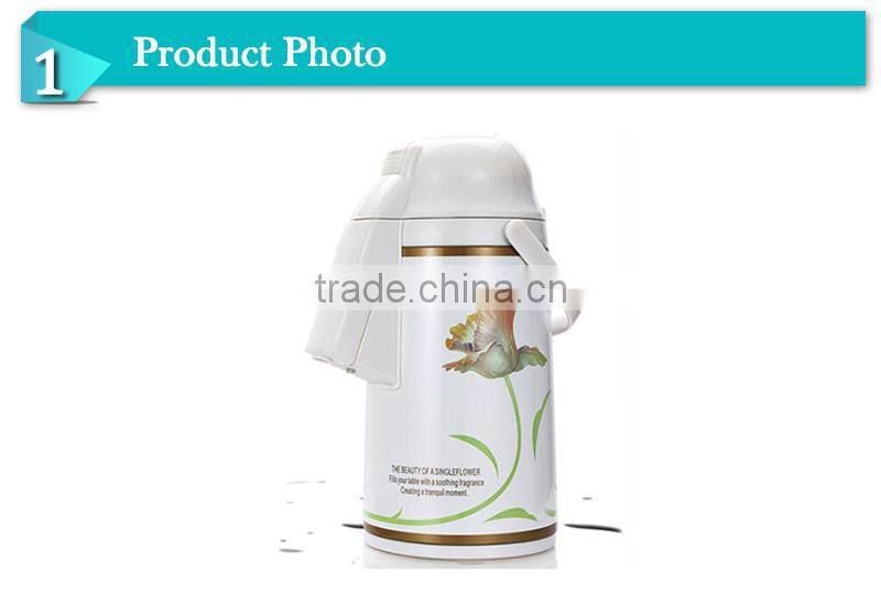 Glass inner adjustable nose design convenient to open the cap vacuum insulated thermos air pot(AGUQ-M)