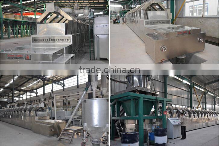 Industrial catalyst microwave drying machine