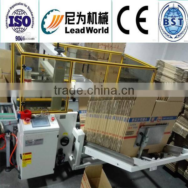 Automatic Case Box Carton Erector and forming machine
