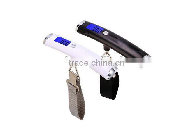 Backlit hand-held Luggage scale weighing Scale with belt