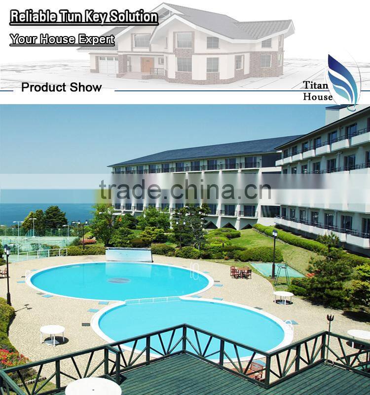 China Light Steel Prefabricated Hotel House in Best Price