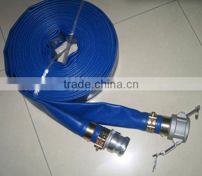 High quality PVC layflat hose connector aluminium male to female coupler with camlock