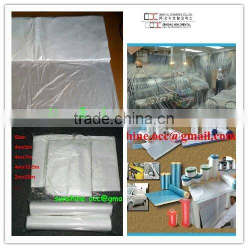 plastic damp proof polythene cover sheet