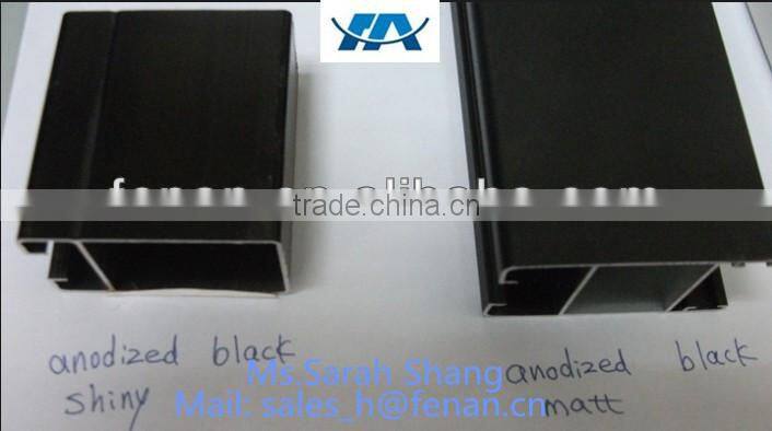 Champagne anodized aluminium Window Profile