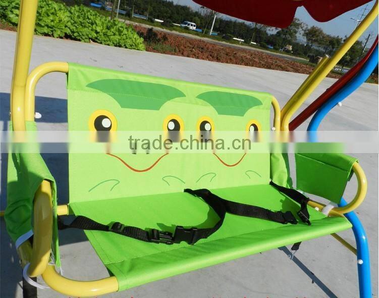 Garden Children swing chairs with metal frame