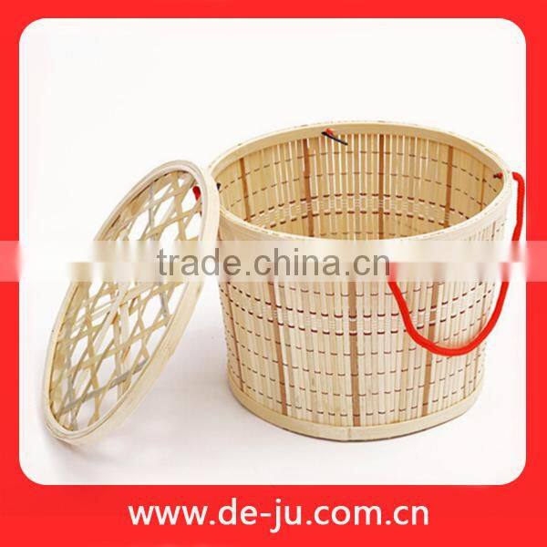 Deep Basket Cover Gift Presend Cargo Chinese Basket