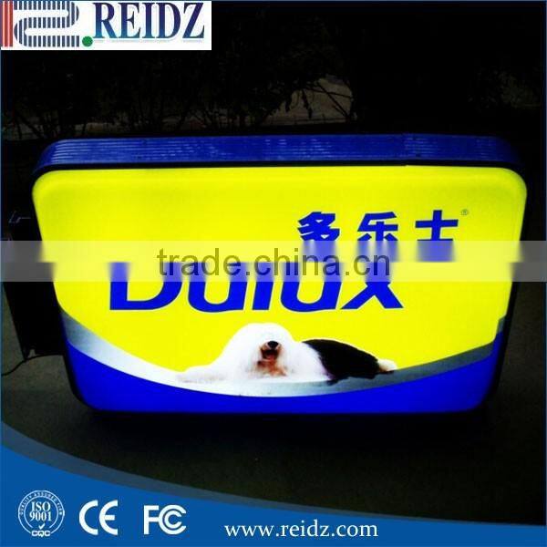 Factory price advertising display lighted box signs