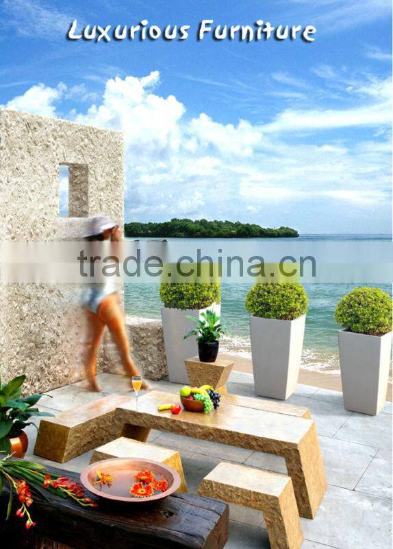 Home garden deco PW-113 antique flowerpot vase fruit bowl basin