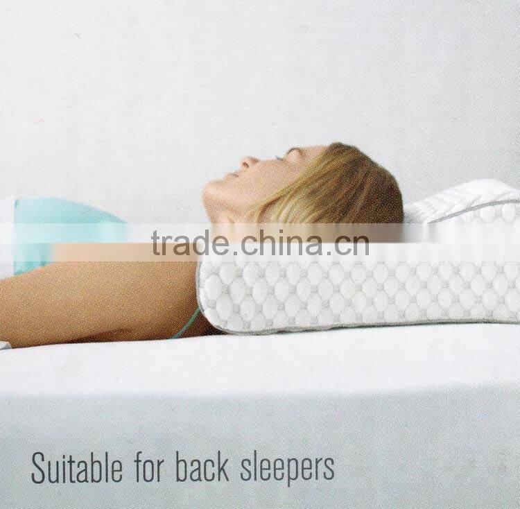 China wholesale neck support pillow ventilate contour memory foam wedge pillow