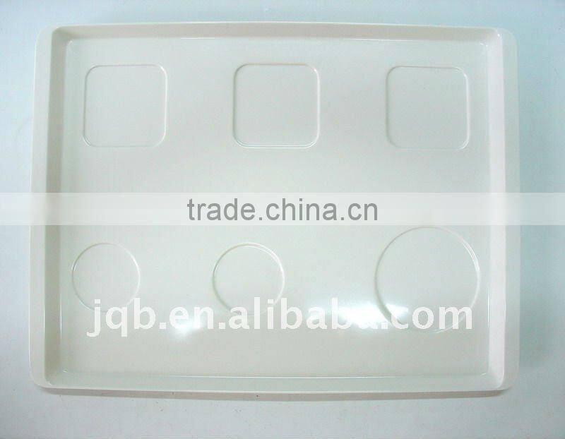 Big 3 compartment melamine plate