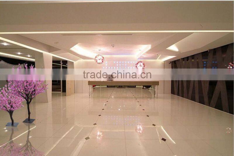 Small artificial peach flower tree for interior decoration