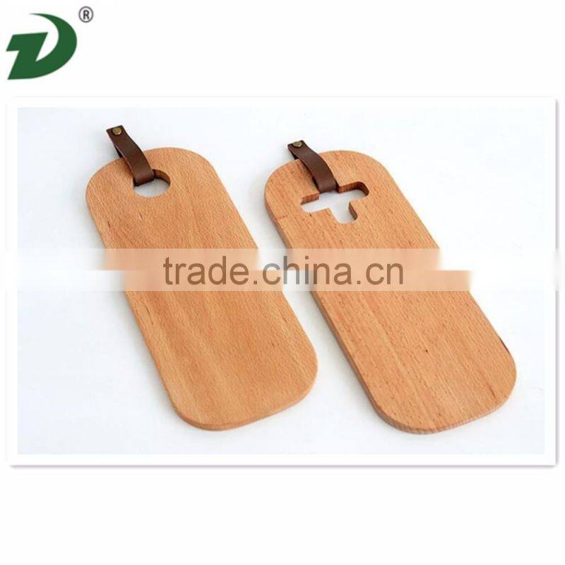 Wholesale Wood Tea And Coffee Food Tray Long Bread Serving Tray