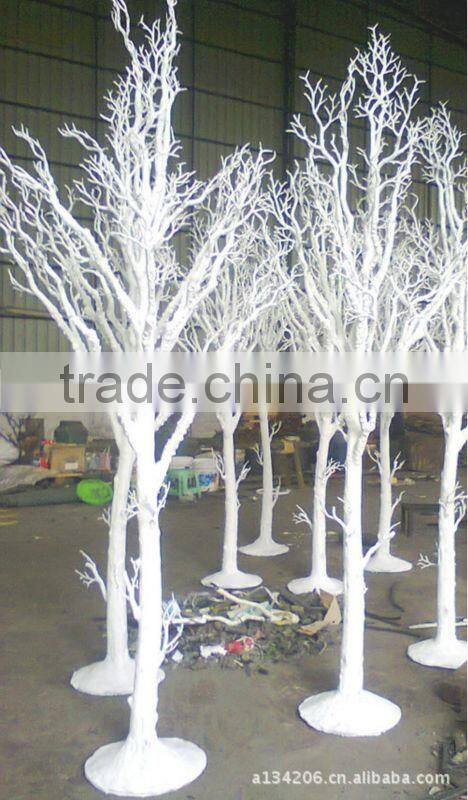 GNW 9ft BLS1604001 white cheap artificial landscaping dried manzanita trees with wedding cherry flower
