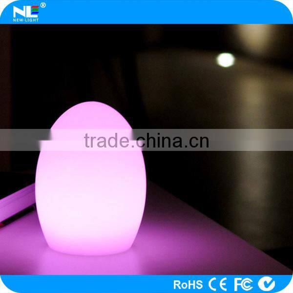Beautiful waterproof wireless LED decoration light ball / Plastic floating LED color change ball