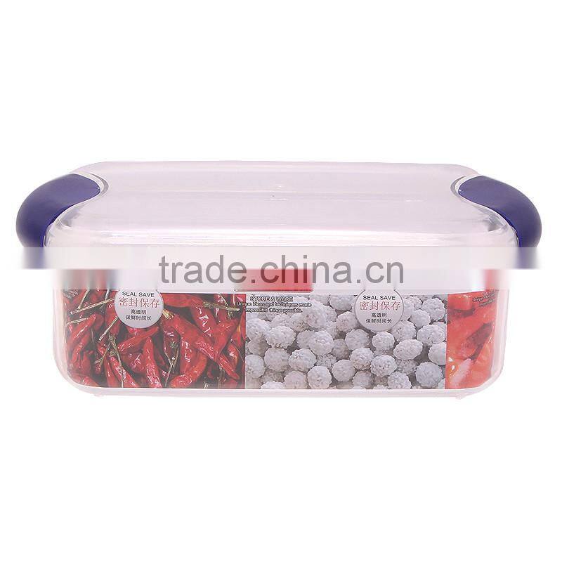 New design food grade plastic crisper box/Storage Boxes