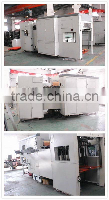 High speed automatic creasing carton die cutting machine