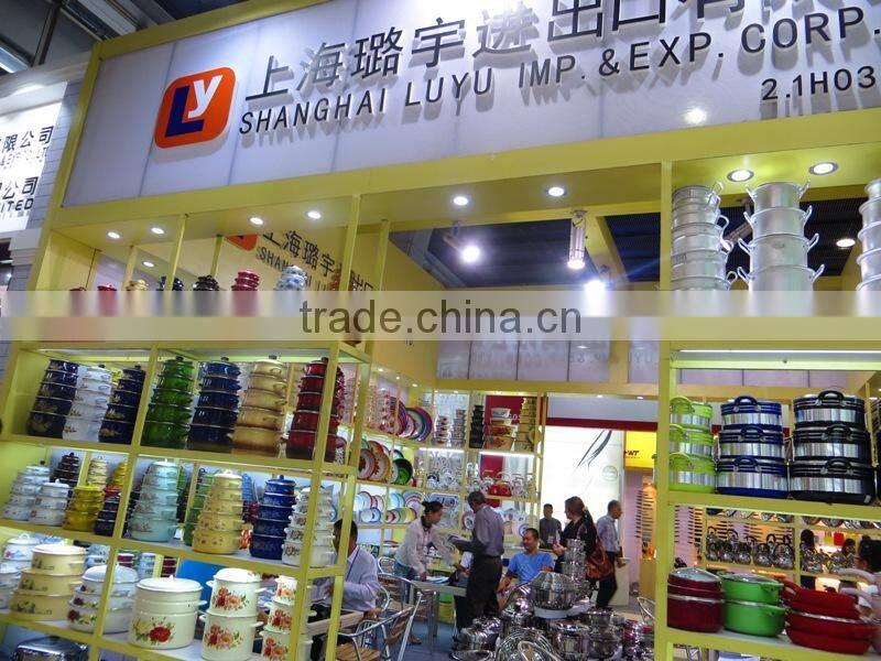 High quality enamel cooking pot casserole cookware