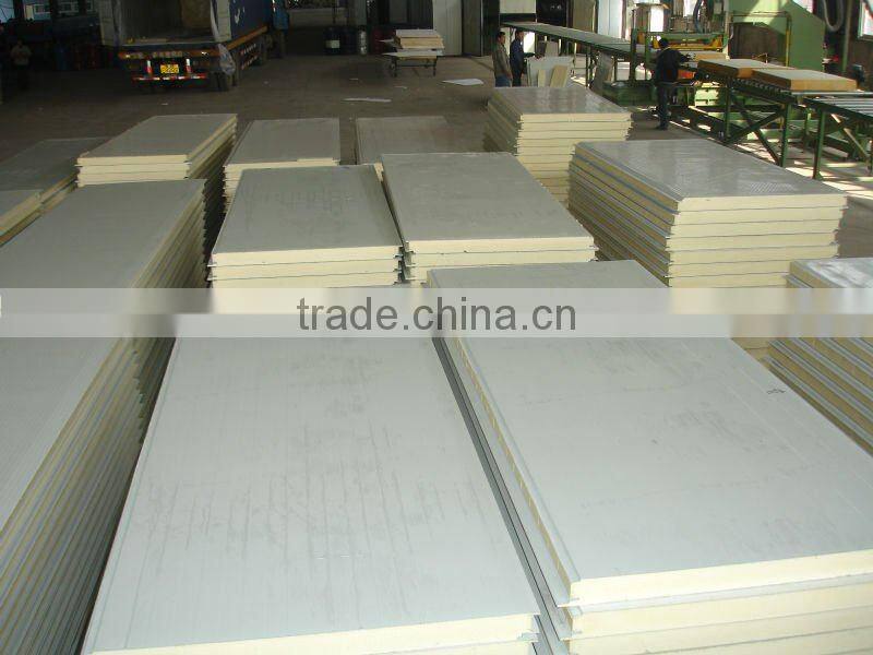Polyurethane sandwich wall panel