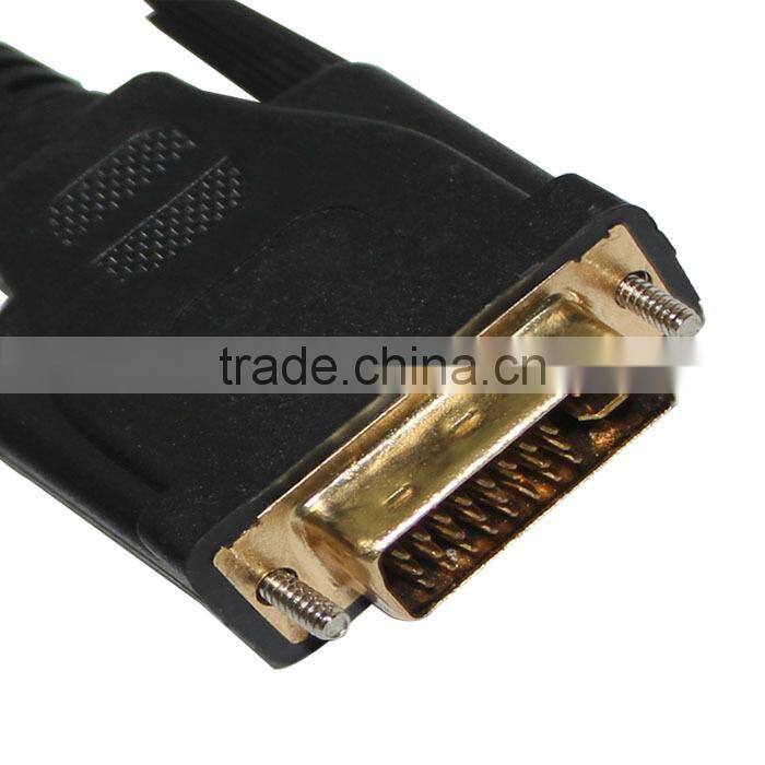Factory price of Good quality DVI 24+5 Pin Male to DVI 24+5 Pin Male with OEM service H