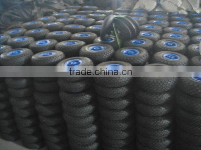 wheelbarrow for wheelbarrow 3.00-4 260*85 ,pu foam wheels