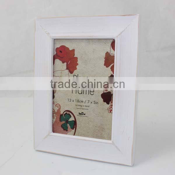 2016 wholesale cheap wooden photo frame, most popular wooden photo frame W09A031