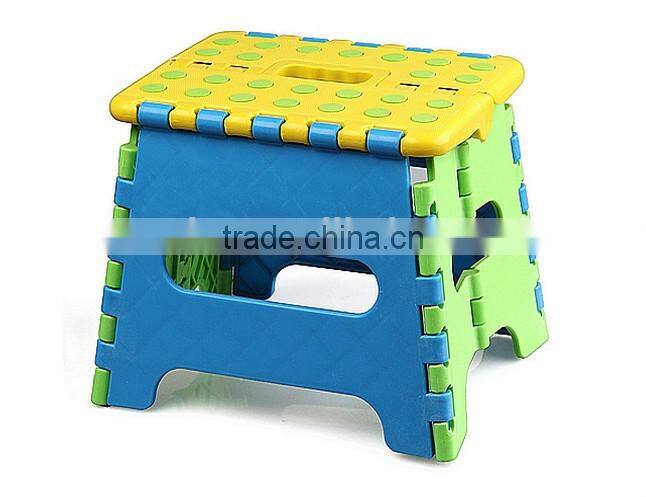 E-Z Fold sturdy folding step stool step chair for children 19 height