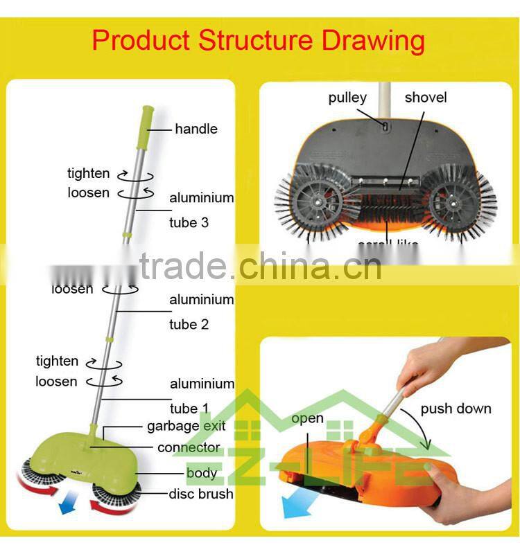 2017 Best Wen zhou G2 Pro-environment electric cleaning floor sweeper