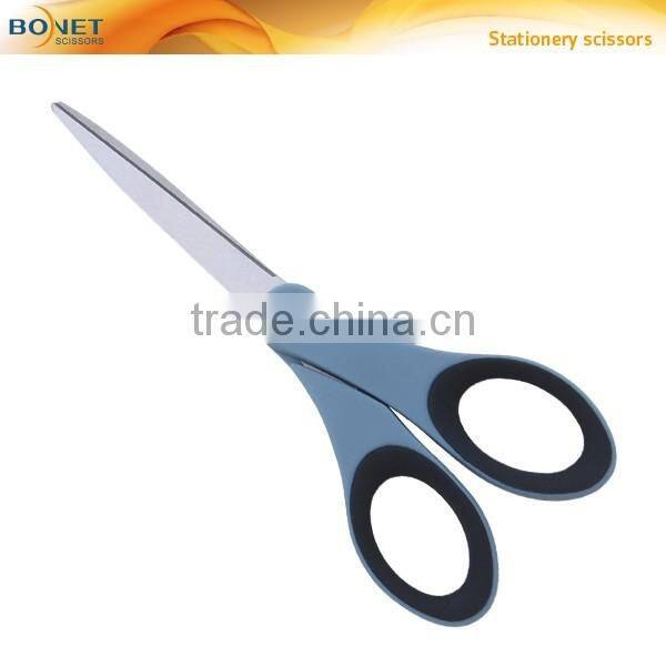 SST0019/S61005 7" Soft Grip Stationery Plastic handle smart cutting scissor